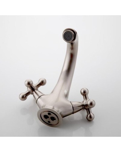 Смеситель для раковины Haiba HB1019-5 Сатин