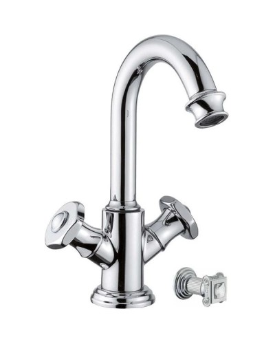 Смеситель для раковины с донным клапаном Cezares APHRODITE-LS2-01-SW