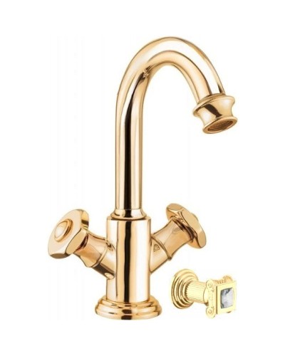 Смеситель для раковины с донным клапаном Cezares APHRODITE-LS2-03/24-SW