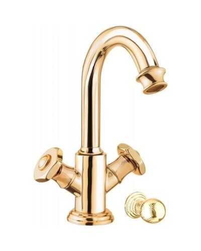 Смеситель для раковины с донным клапаном Cezares APHRODITE-LS2-03/24-M