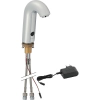 Сенсорный смеситель для раковины Geberit тип 60, питание от сети, с миксером 115.724.21.1