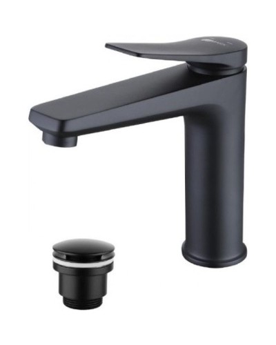 Смеситель для раковины Lemark Bronx LM3737BL Черный