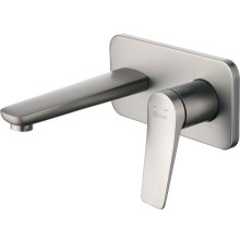 Смеситель для раковины Lemark Bronx LM3726GM Графит