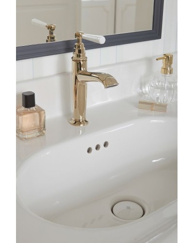 Смеситель для раковины Jacob Delafon Cleo 1889 E24308-BGG Золото глянцевое