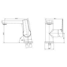 Смеситель для раковины Bien Lado BL11011106