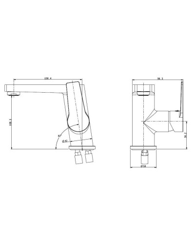Смеситель для раковины Bien Lado BL11011106