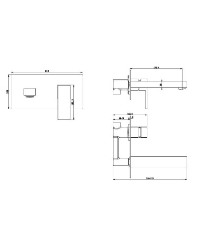 Смеситель для раковины Bien BL45020101