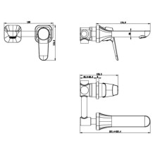 Смеситель для раковины Bien BL45020103