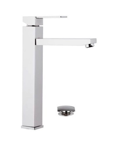 Смеситель для раковины с донным клапаном Remer Qubika Q10LB