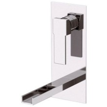 Смеситель для раковины без донного клапана Remer Qubika Cascata QC14