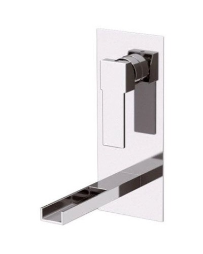 Смеситель для раковины без донного клапана Remer Qubika Cascata QC14