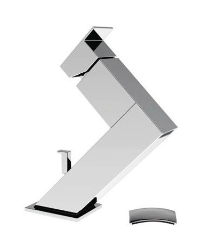 Смеситель для раковины с донным клапаном Remer Flash Z10