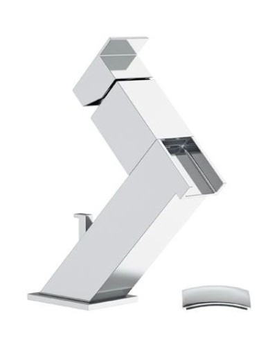 Смеситель для раковины с донным клапаном Remer Flash ZC10