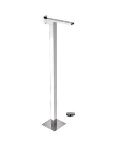 Смеситель напольный для раковины с донным клапаном Remer Flash Z18