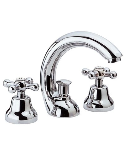 Смеситель для раковины с донным клапаном Remer Liberty 11CLI