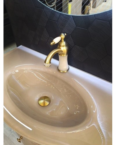 Смеситель для раковины AltroBagno Opera 0119 BrGi