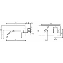 Смеситель для раковины Migliore Kvant 18777 Хром