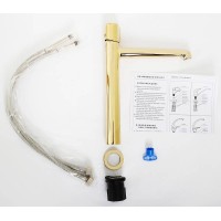 Смеситель для раковины BelBagno Uno UNO-LMC-ORO-W0 Золото