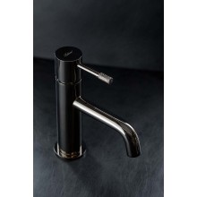 Смеситель для раковины Boheme Uno 461-SGM Оружейная сталь глянцевая