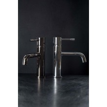 Смеситель для раковины Boheme Uno 461-SGM Оружейная сталь глянцевая