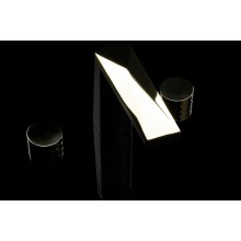 Смеситель для раковины Boheme Venturo 150-BG-DIAMOND Черный матовый Золото