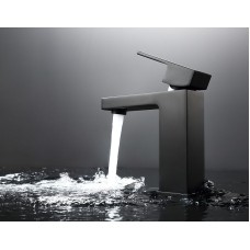 Смеситель для раковины Abber Daheim AF8210B Черный матовый