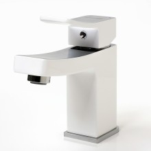 Смеситель для раковины WasserKRAFT Aller 1063W Белый Хром