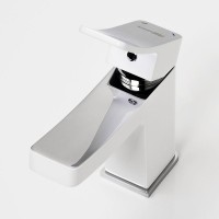 Смеситель для раковины WasserKRAFT Aller 1063W Белый Хром