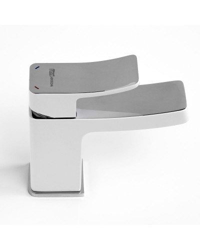 Смеситель для раковины WasserKRAFT Aller 1063W Белый Хром