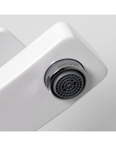 Смеситель для раковины WasserKRAFT Aller 1063W Белый Хром