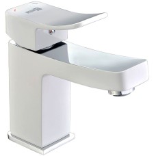 Смеситель для раковины WasserKRAFT Aller 1063W Белый Хром