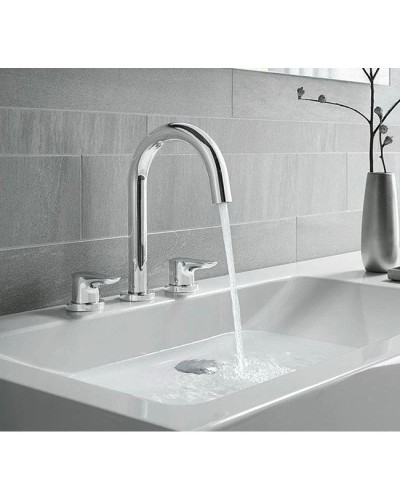 Смеситель для раковины с донным клапаном Kludi Objekta 323930575