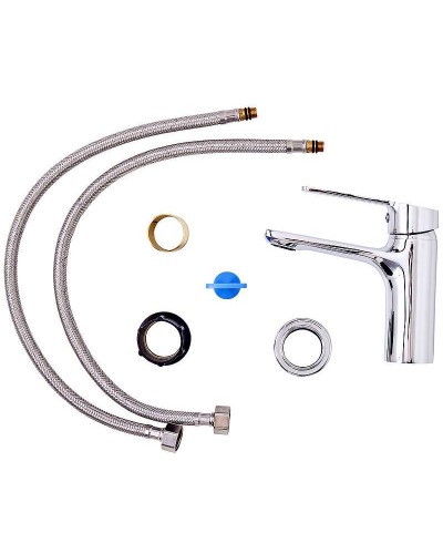 Смеситель для раковины Orange Flat M12-021cr Хром