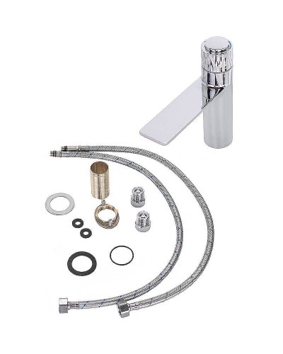 Смеситель для раковины Orange Push M01-021cr Хром