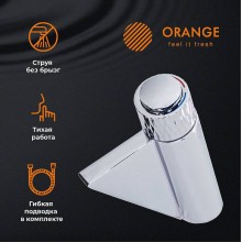 Смеситель для раковины Orange Push M01-921cr Хром