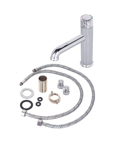 Смеситель для раковины Orange Pure M02-021cr Хром