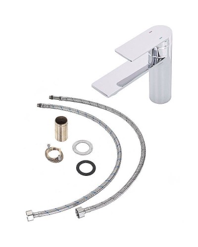 Смеситель для раковины Orange Berni M09-021cr Хром