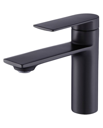 Смеситель для раковины Orange Berni M09-021b Черный матовый