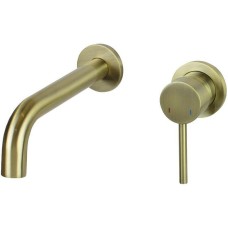 Смеситель для раковины Bronze de Luxe Scandi 14511BR Бронза глянцевая