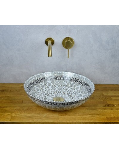 Смеситель для раковины Bronze de Luxe Scandi 14511BR Бронза глянцевая