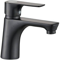 Смеситель для раковины Orange Aristo M19-021b Черный матовый