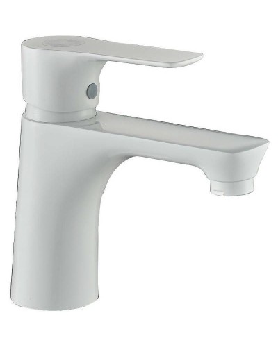 Смеситель для раковины Orange Aristo M19-021w Белый глянец