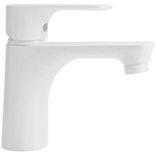 Смеситель для раковины Orange Aristo M19-021w Белый глянец