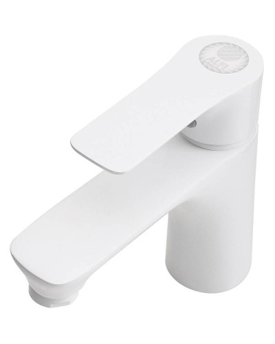 Смеситель для раковины Orange Aristo M19-021w Белый глянец