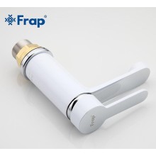 Смеситель для раковины Frap H41 F1041 Белый Хром