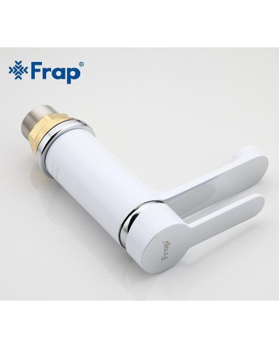 Смеситель для раковины Frap H41 F1041 Белый Хром