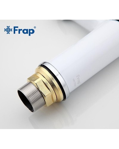 Смеситель для раковины Frap H41 F1041 Белый Хром
