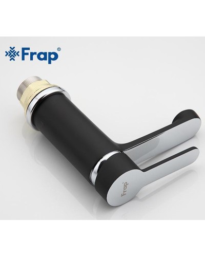 Смеситель для раковины Frap H42 F1042 Черный матовый Хром