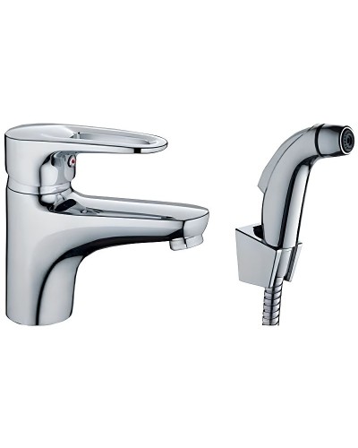 Смеситель для раковины Frap H68 F1268 с гигиеническим душем Хром