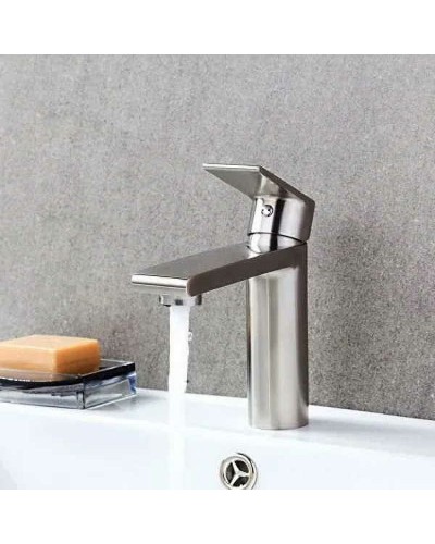 Смеситель для раковины Gappo G99-20 G1099-20 Сатин